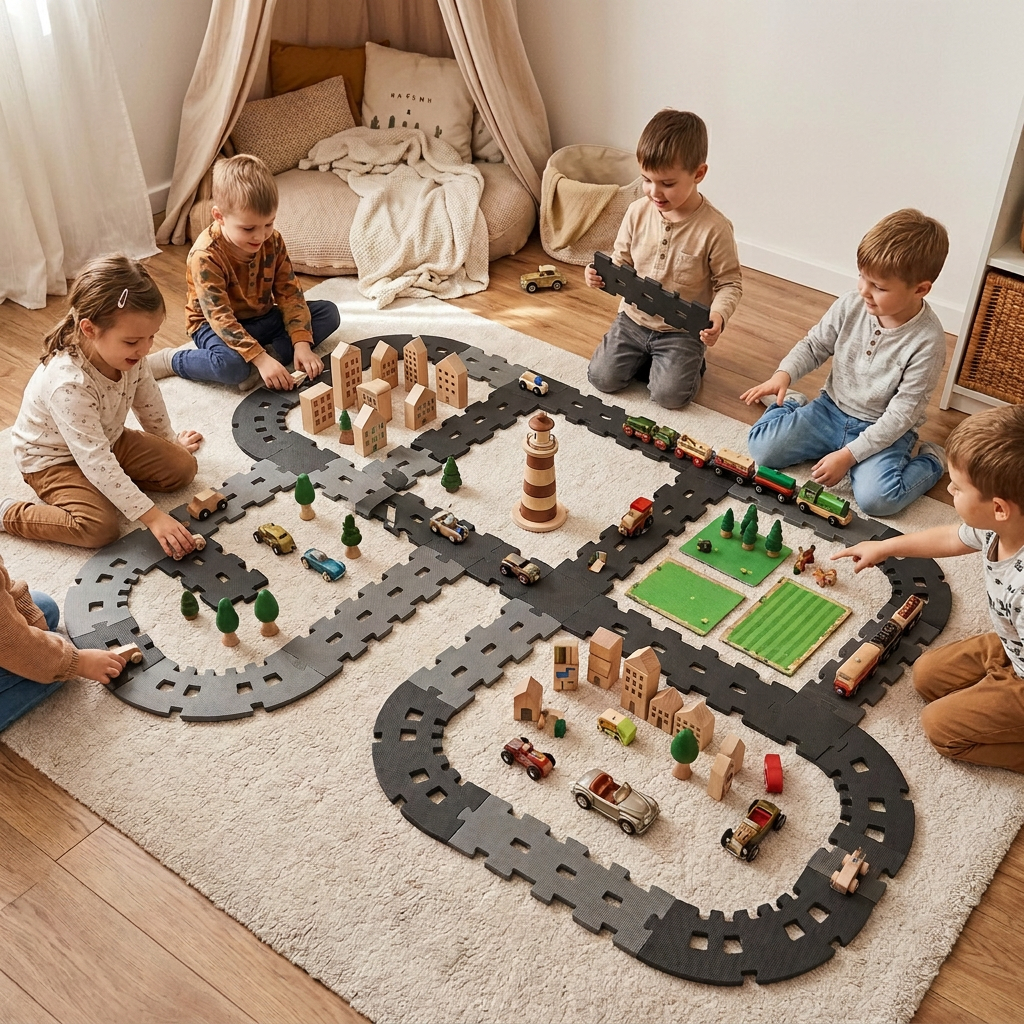 NIDO NIDO Pěnové Puzzle X Rail