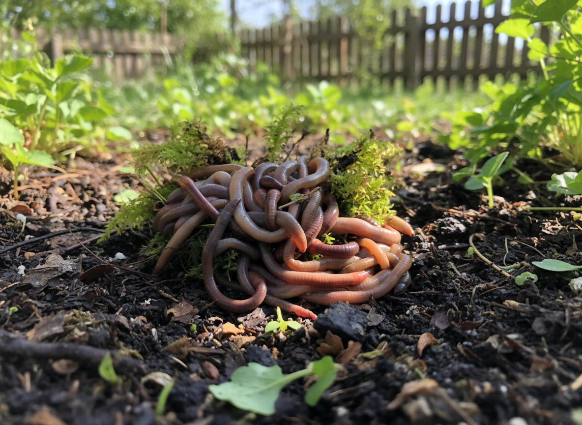 Kalifornské žížaly - násada 1500 ml