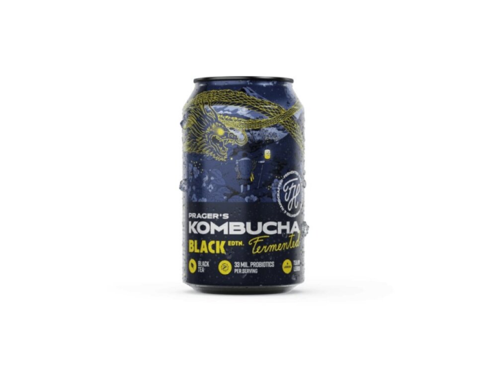 PRAGER'S Kombucha Black 330ml