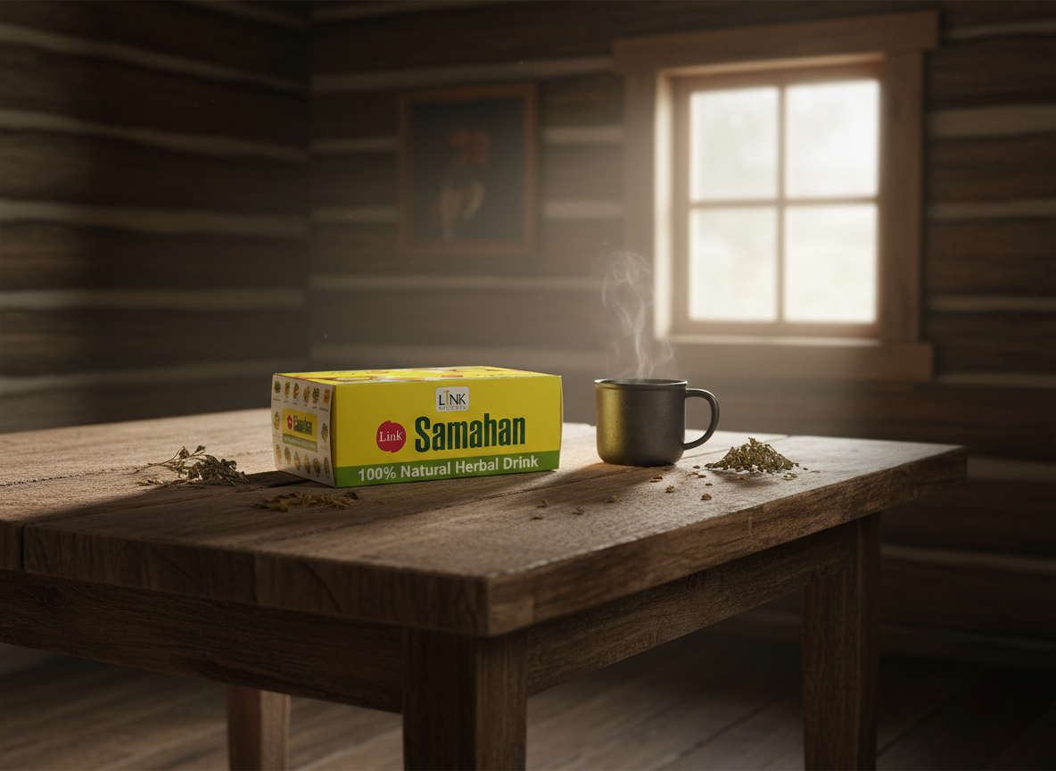 Link Natural Samahan ajurvédský bylinný nápoj 100 x 4 g