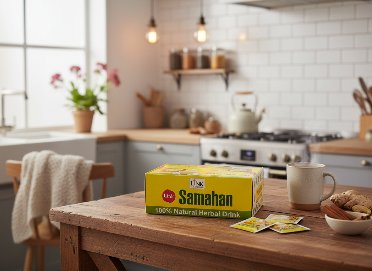 Link Natural Samahan ajurvédský bylinný nápoj 100 x 4 g