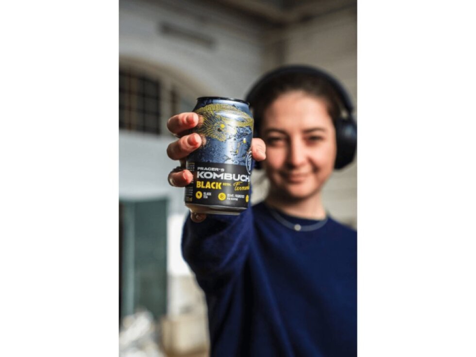 PRAGER'S Kombucha Black 330ml