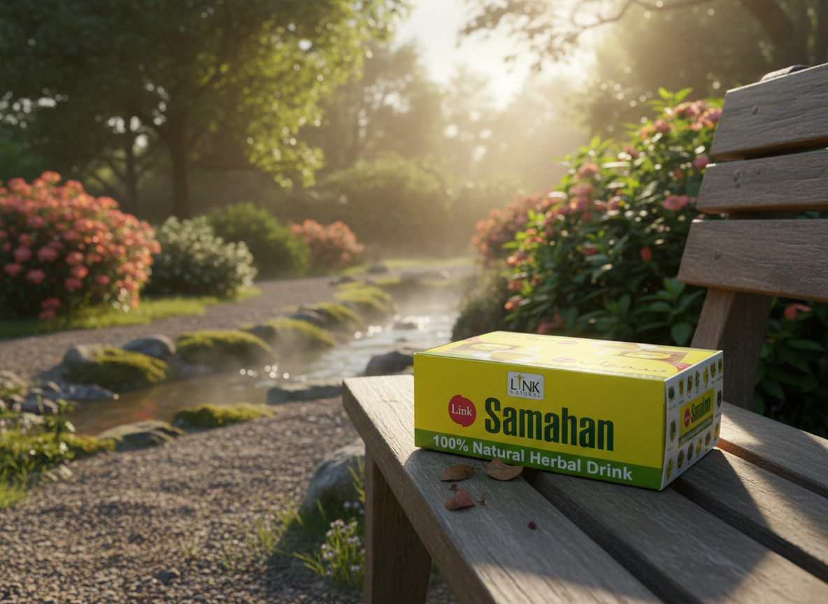 Link Natural Samahan ajurvédský bylinný nápoj 100 x 4 g