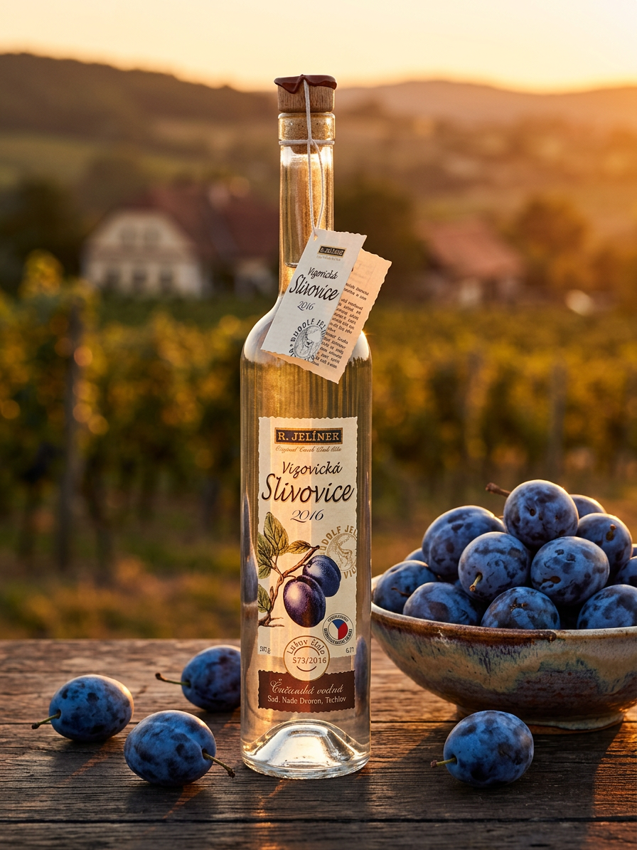 Vizovická slivovice 2016 Čačanská rodná 50% 0,7l