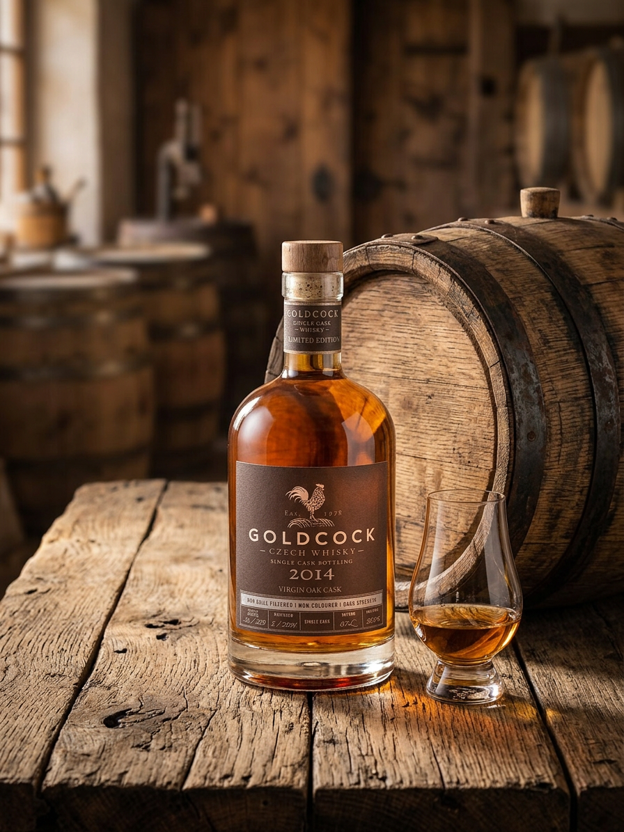 GOLDCOCK 2014 Virgin Oak Cask 58,6% 0,7l