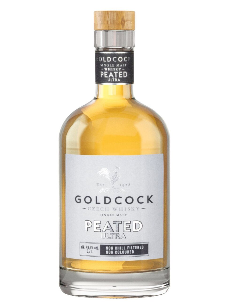 GOLDCOCK Ultra Peated Single Malt 49,2% 0,7l