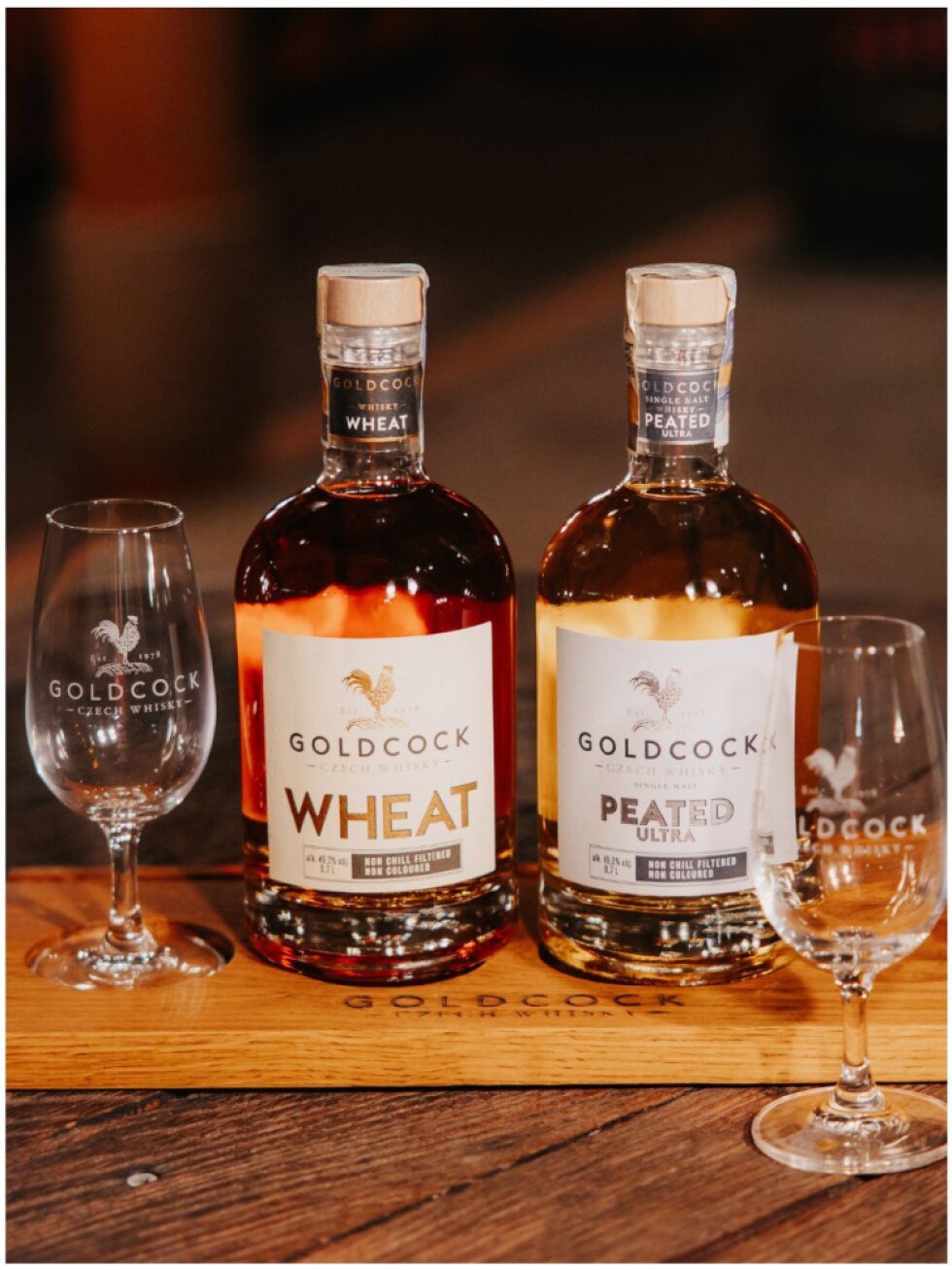 GOLDCOCK Ultra Peated Single Malt 49,2% 0,7l