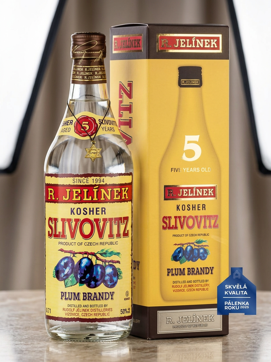 Slivovice kosher 5yo 50% 0,7l