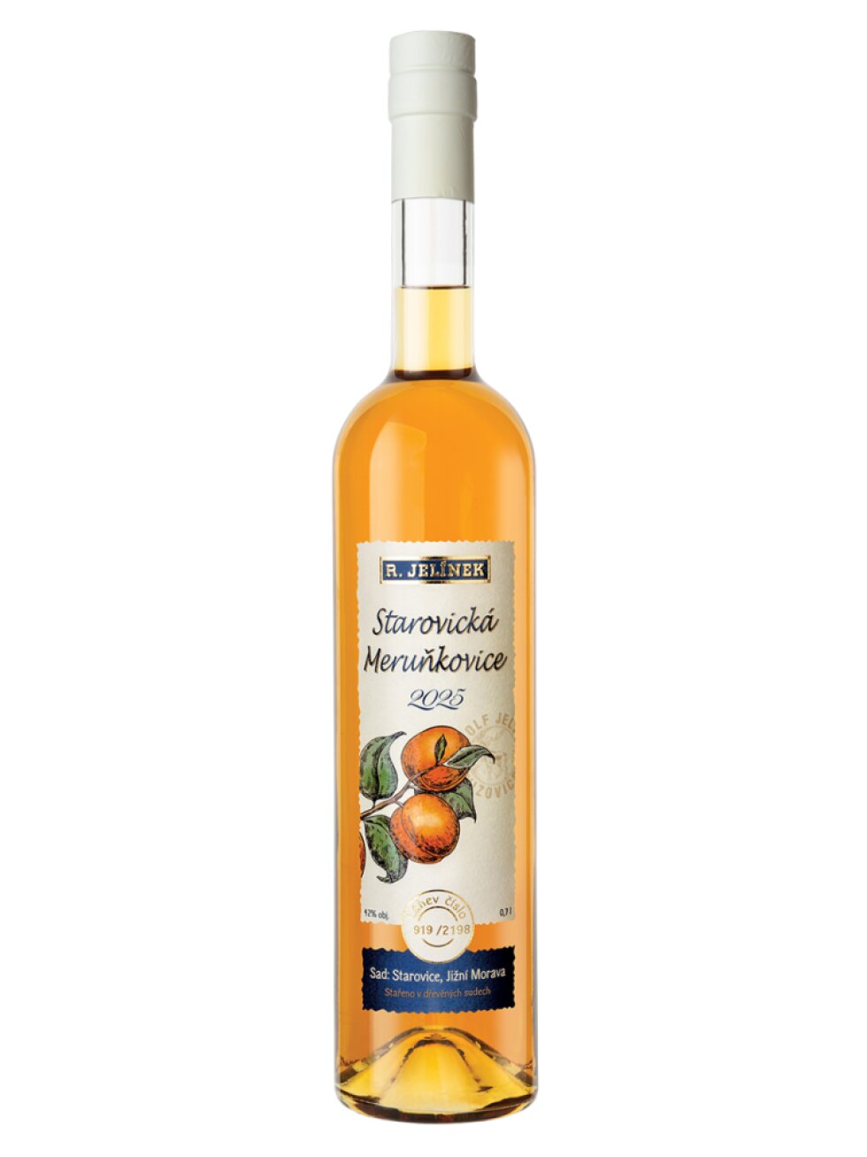 Starovická meruňkovice 2025 42% 0,7l