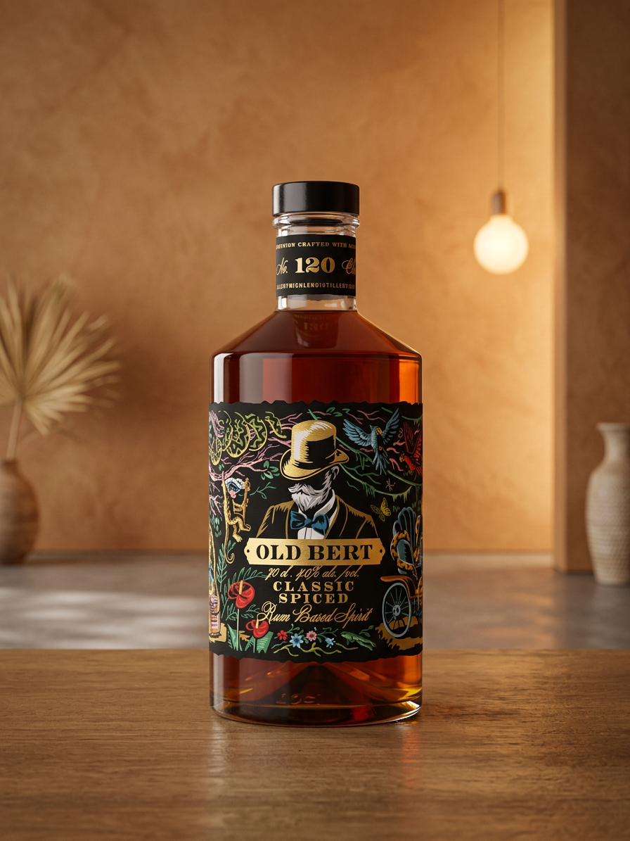 Old Bert Spiced 40% 0,7l