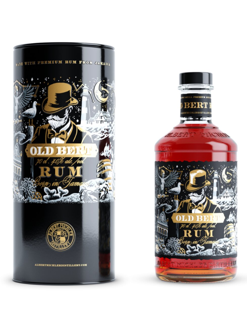 Old Bert Jamaican rum 40% 0,7l