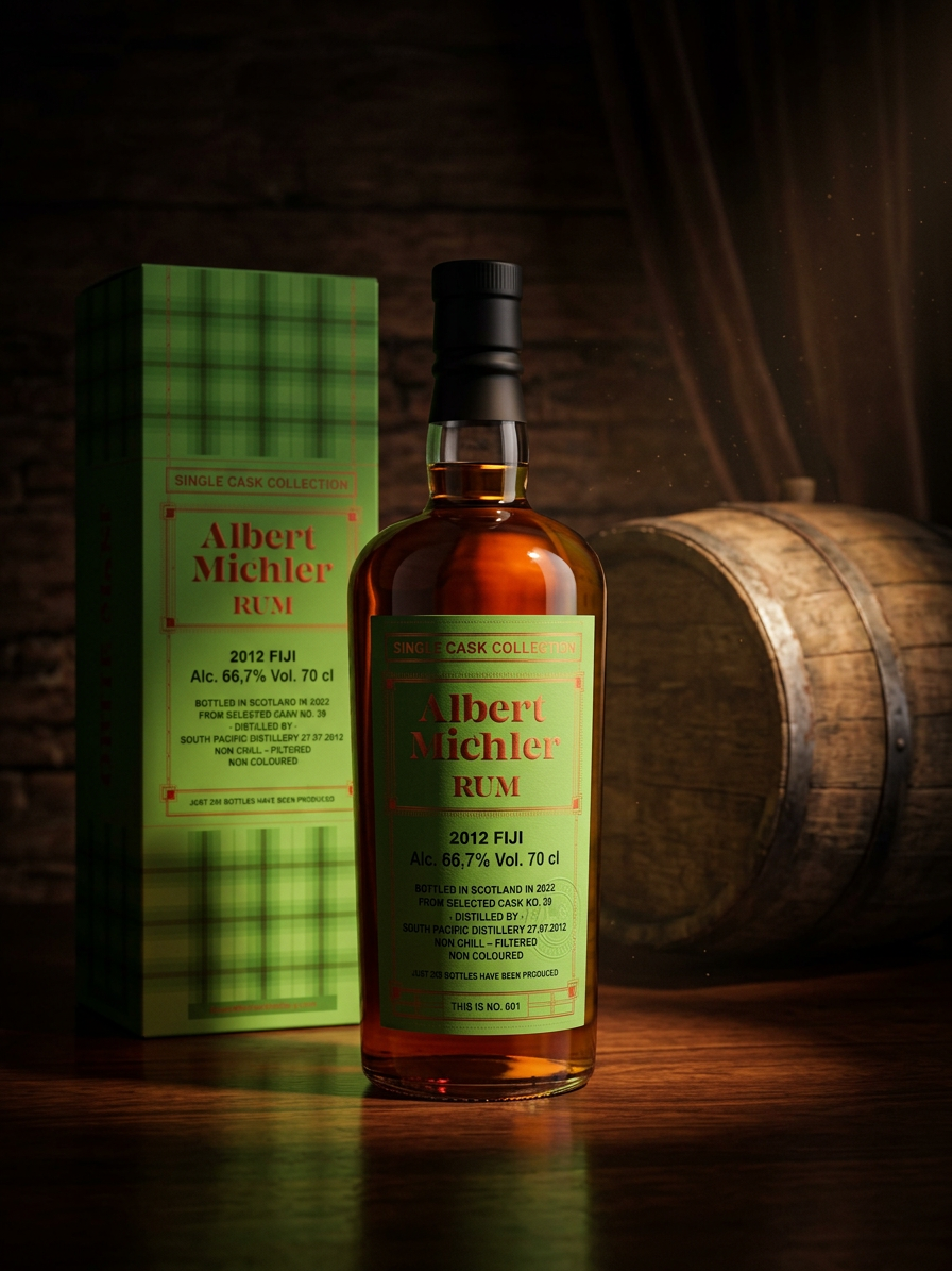 Albert Michler Single Cask Fiji 2012 66,7% 0,7l