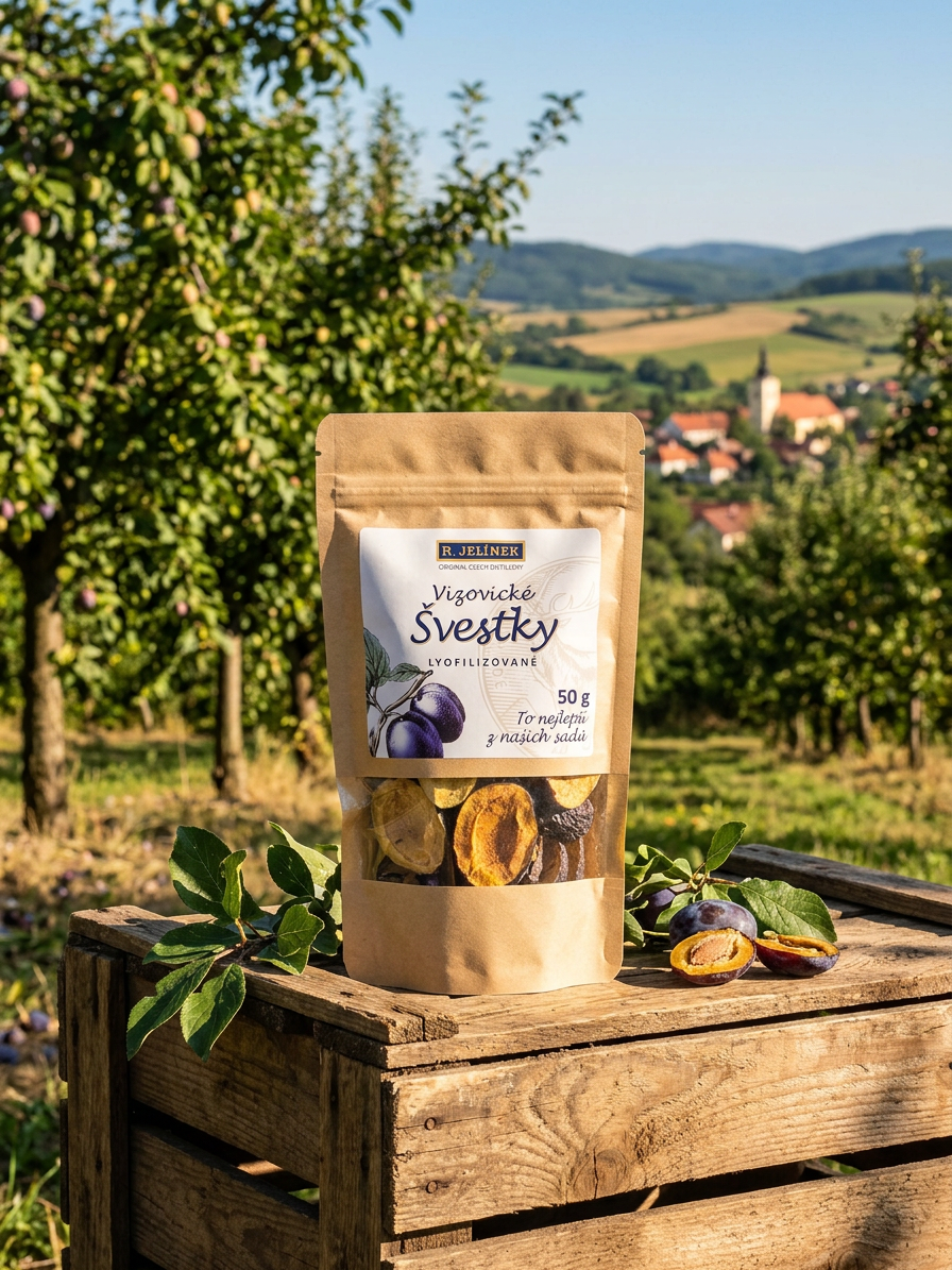 Vizovické švestky lyofilizované 50g