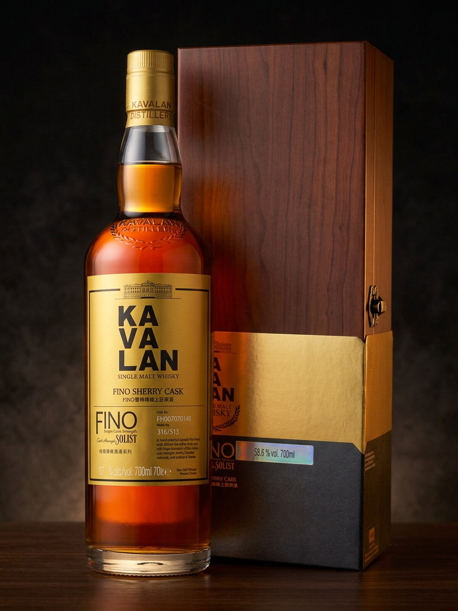 Kavalan Solist Fino Sherry Cask Strength 58,6% 0,7l