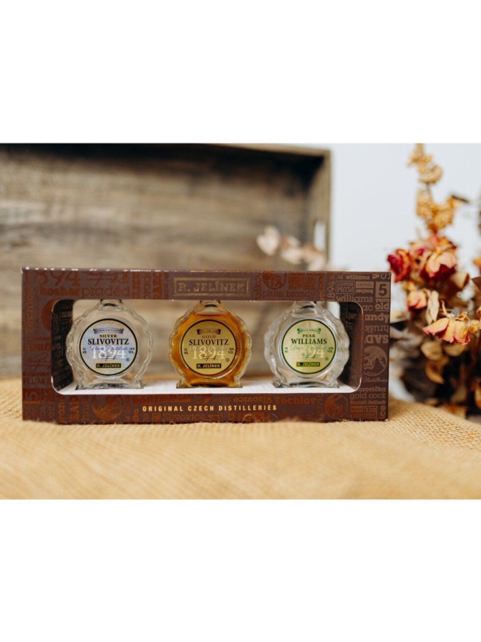 Dárková sada kosher miniatur 3x 0,05l