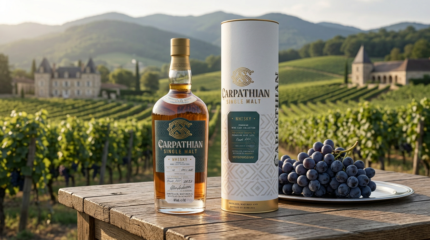 CARPATHIAN Single Malt Pinot Noir Cask 40% 0,7l
