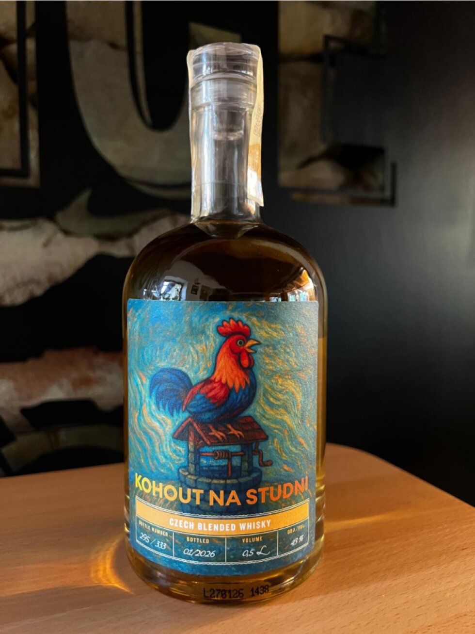 Kohout na studni 43% 0,5l