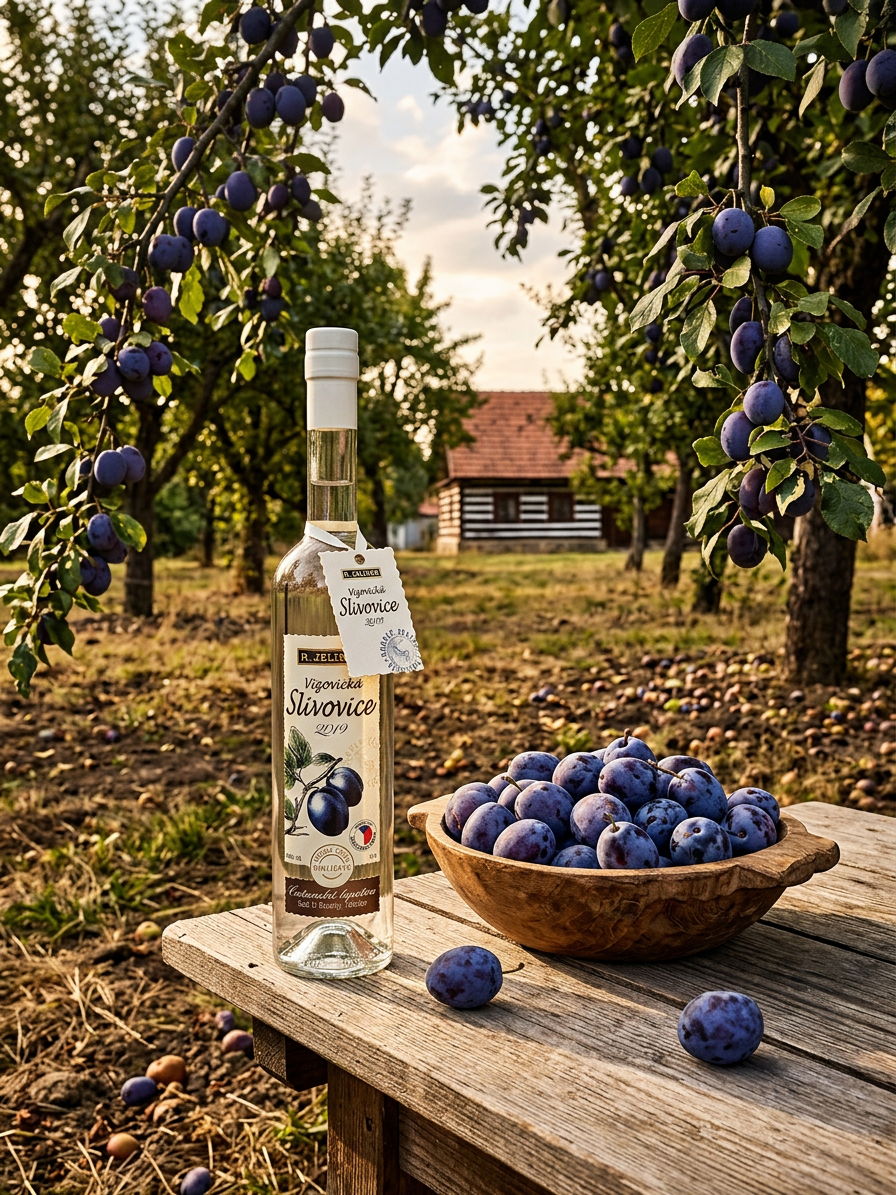 Vizovická slivovice 2019 Čačanská lepotica 50% 0,7l
