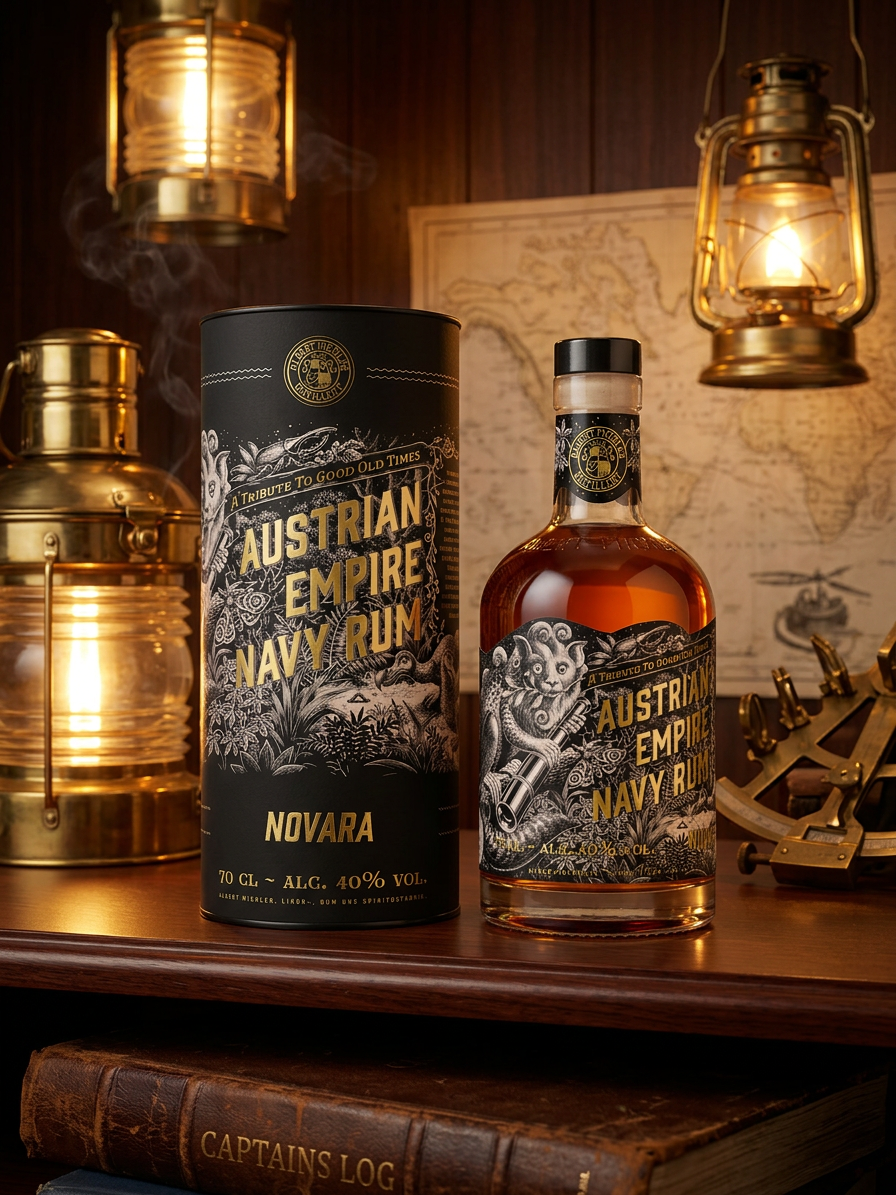 Austrian Empire Navy Novara 40% 0,7l