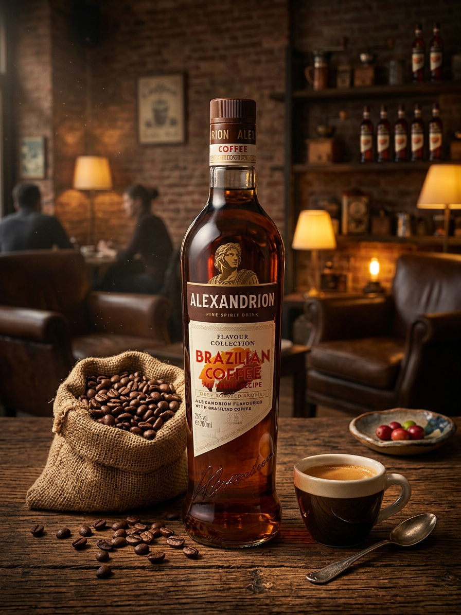 ALEXANDRION Brazilian Coffee 25% 0,7l