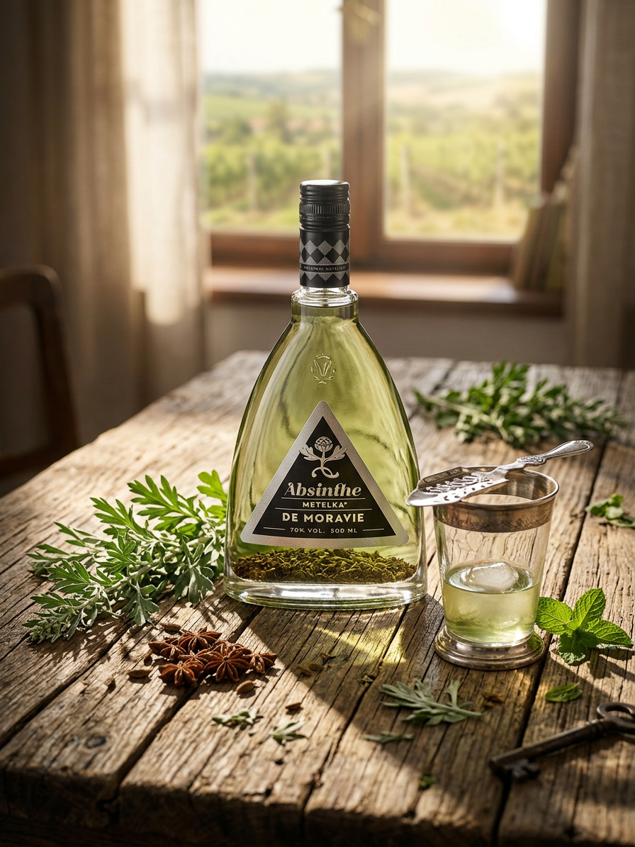 Absinthe De Moravie 70% 0,5l