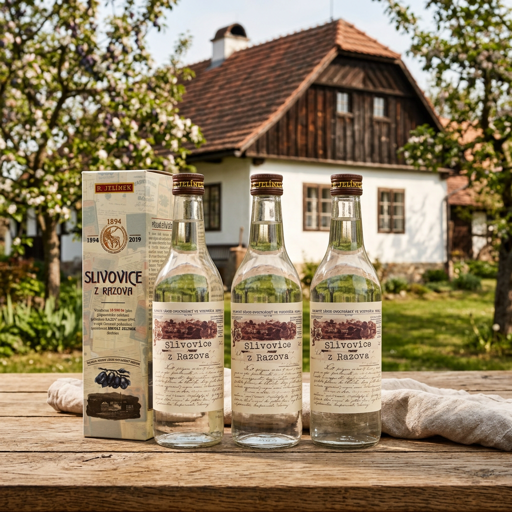 Slivovice z Razova 50% 0,35l