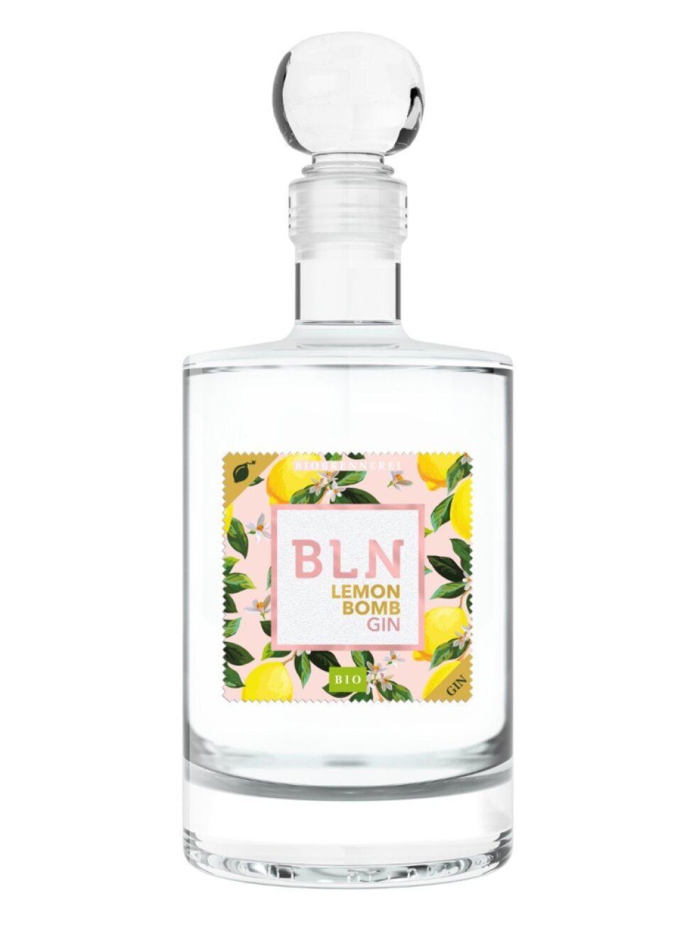 BLN Bio Lemon Bomb Gin 41% 0,5l