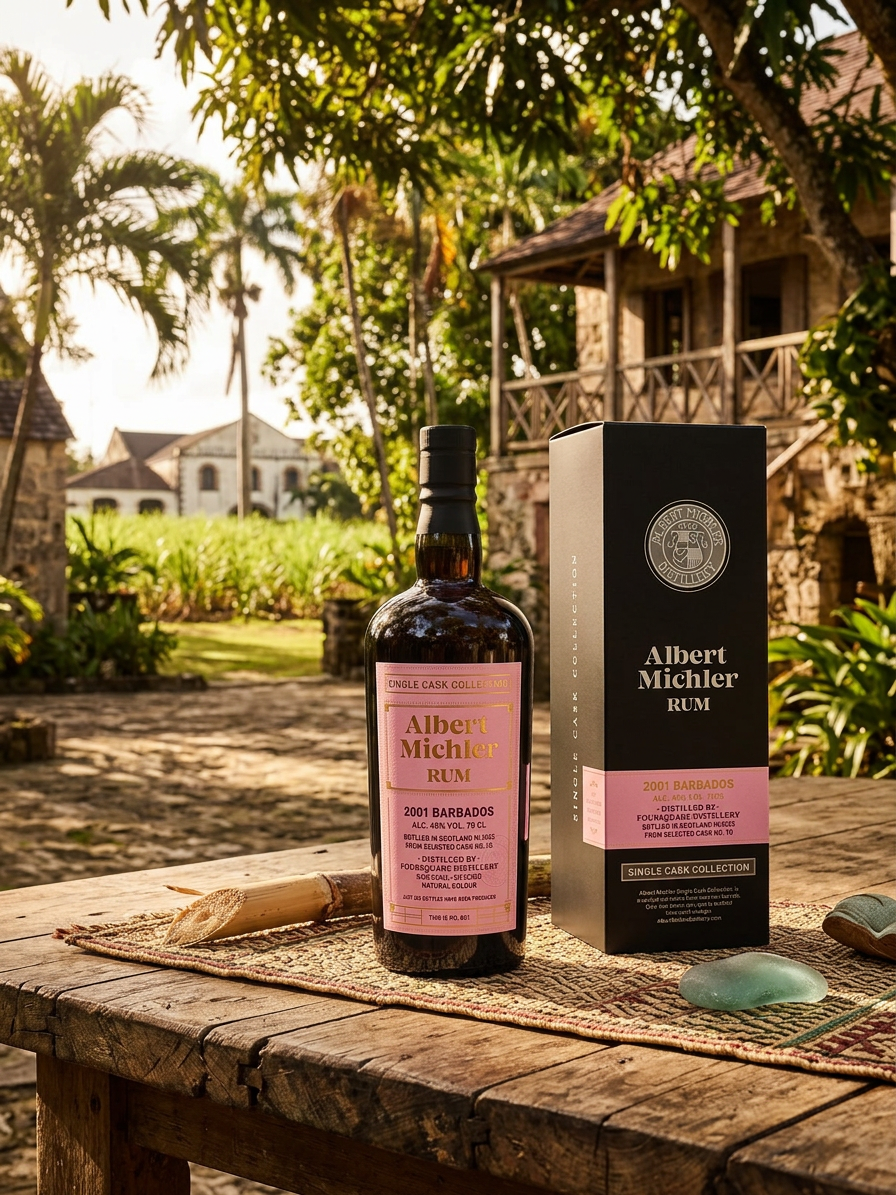 Albert Michler Single Cask Barbados 2001 48% 0,7l