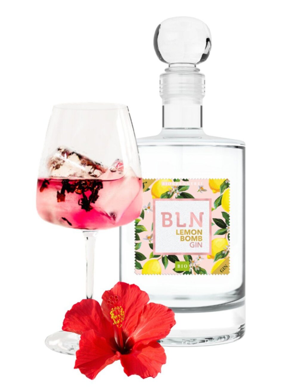 BLN Bio Lemon Bomb Gin 41% 0,5l
