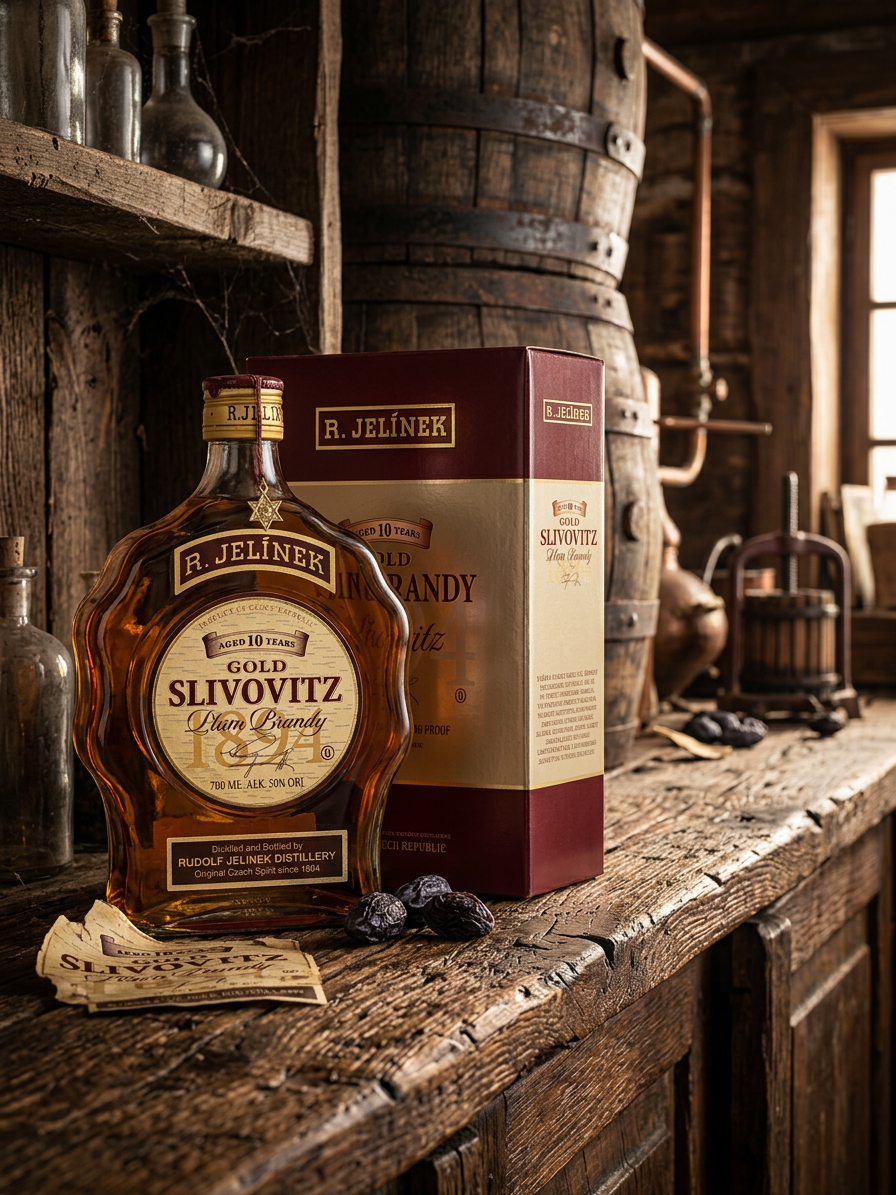Gold Slivovitz kosher 10yo 50% 0,7l