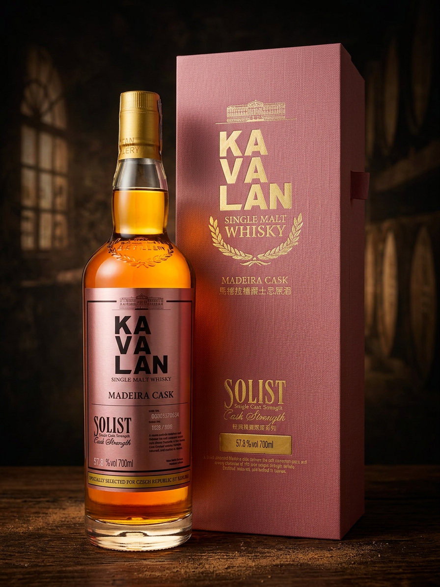 Kavalan Madeira Single Cask 57,8% 0,7l