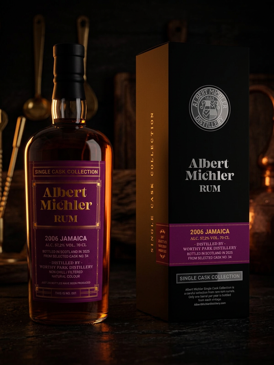 Albert Michler Single Cask Jamaica 2006 57,2% 0,7l