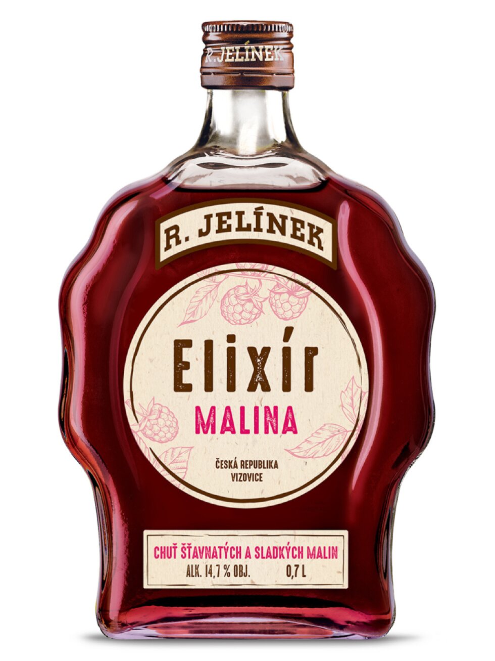 Elixír Malina 14,7% 0,7l