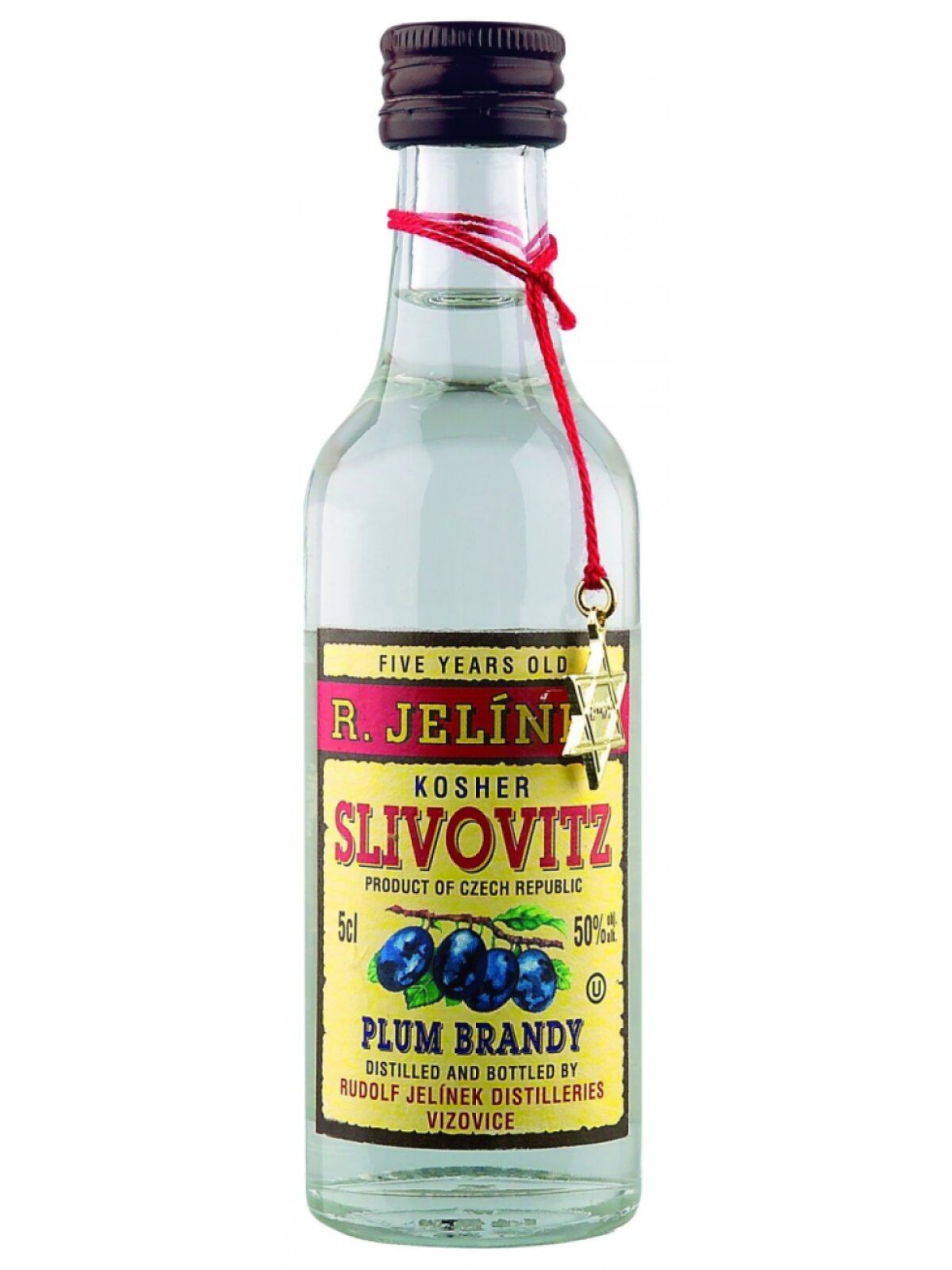 Slivovice kosher 5yo 50% 0,05l