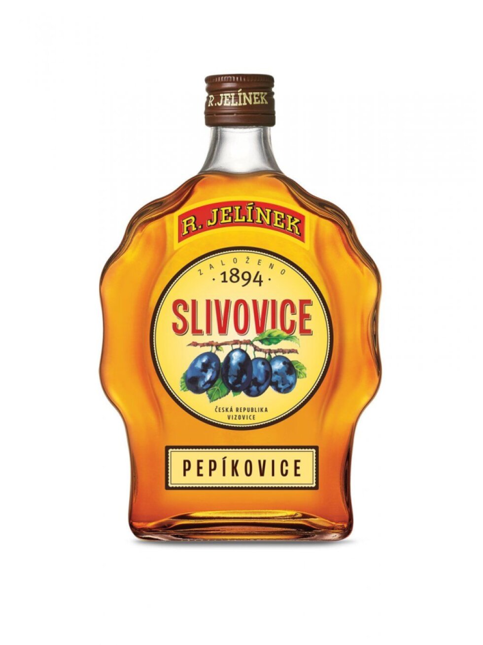 Slivovice zlatá 45% 0,7l s dárkovou etiketou