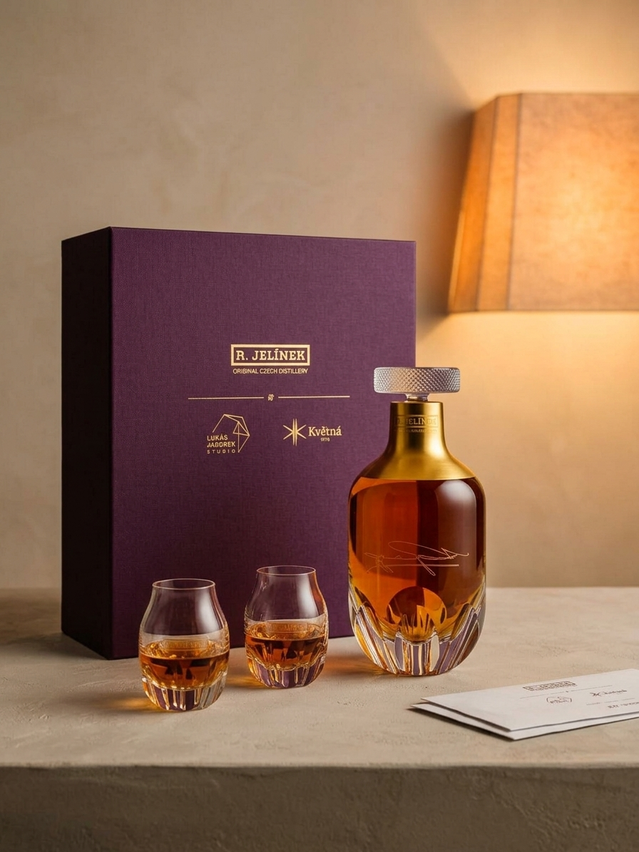 R. JELÍNEK & L. Jabůrek & Květná set 45,9% 0,7l