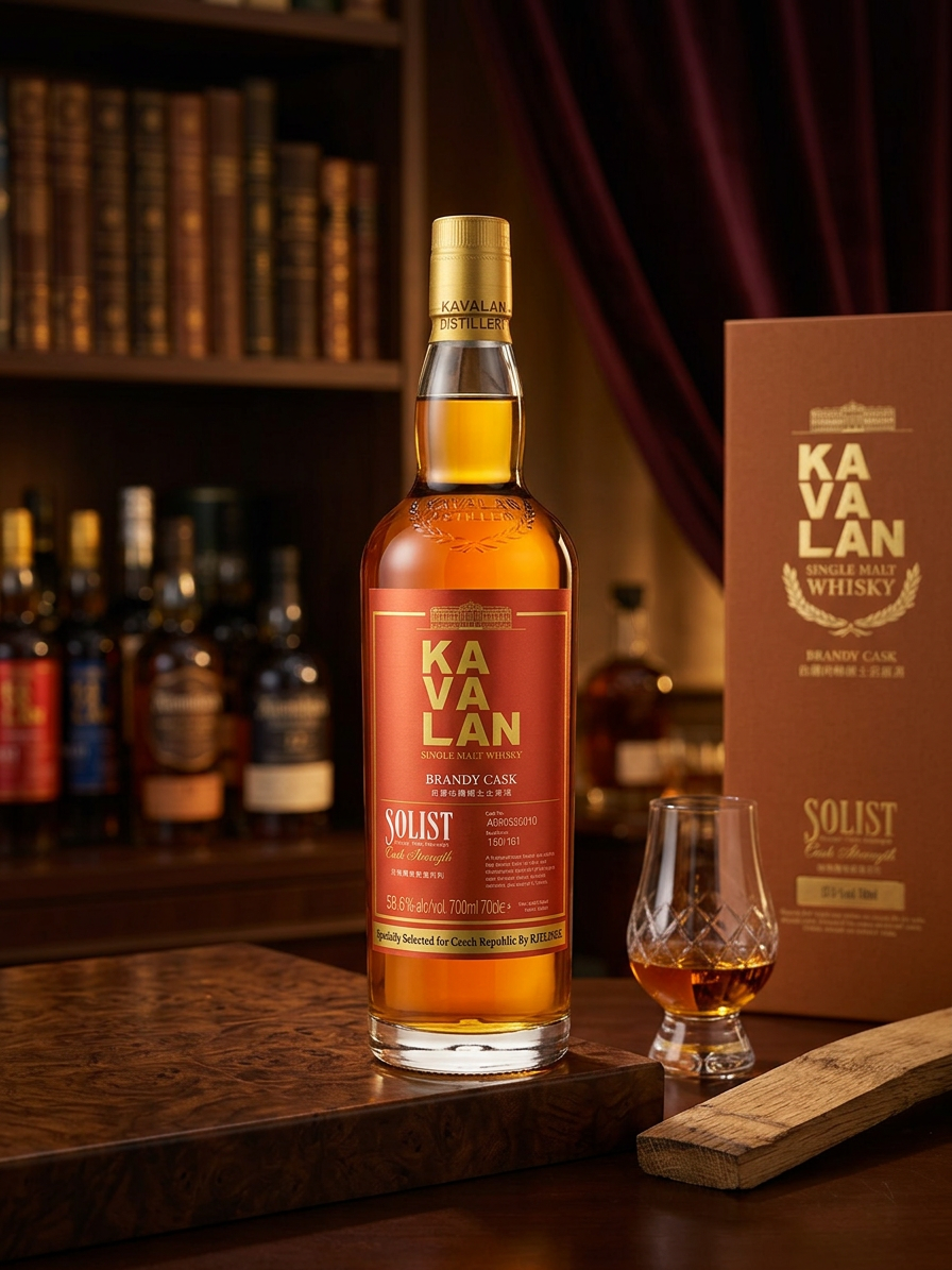 Kavalan Solist Brandy Cask Strength 57,8% 0,7l