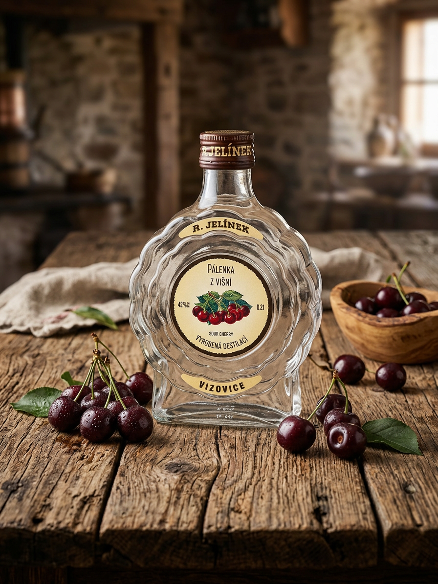 Pálenka z višní 42% 0,2l
