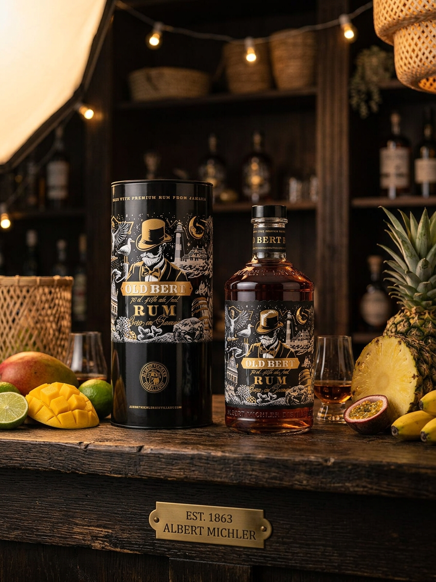 Old Bert Jamaican rum 40% 0,7l