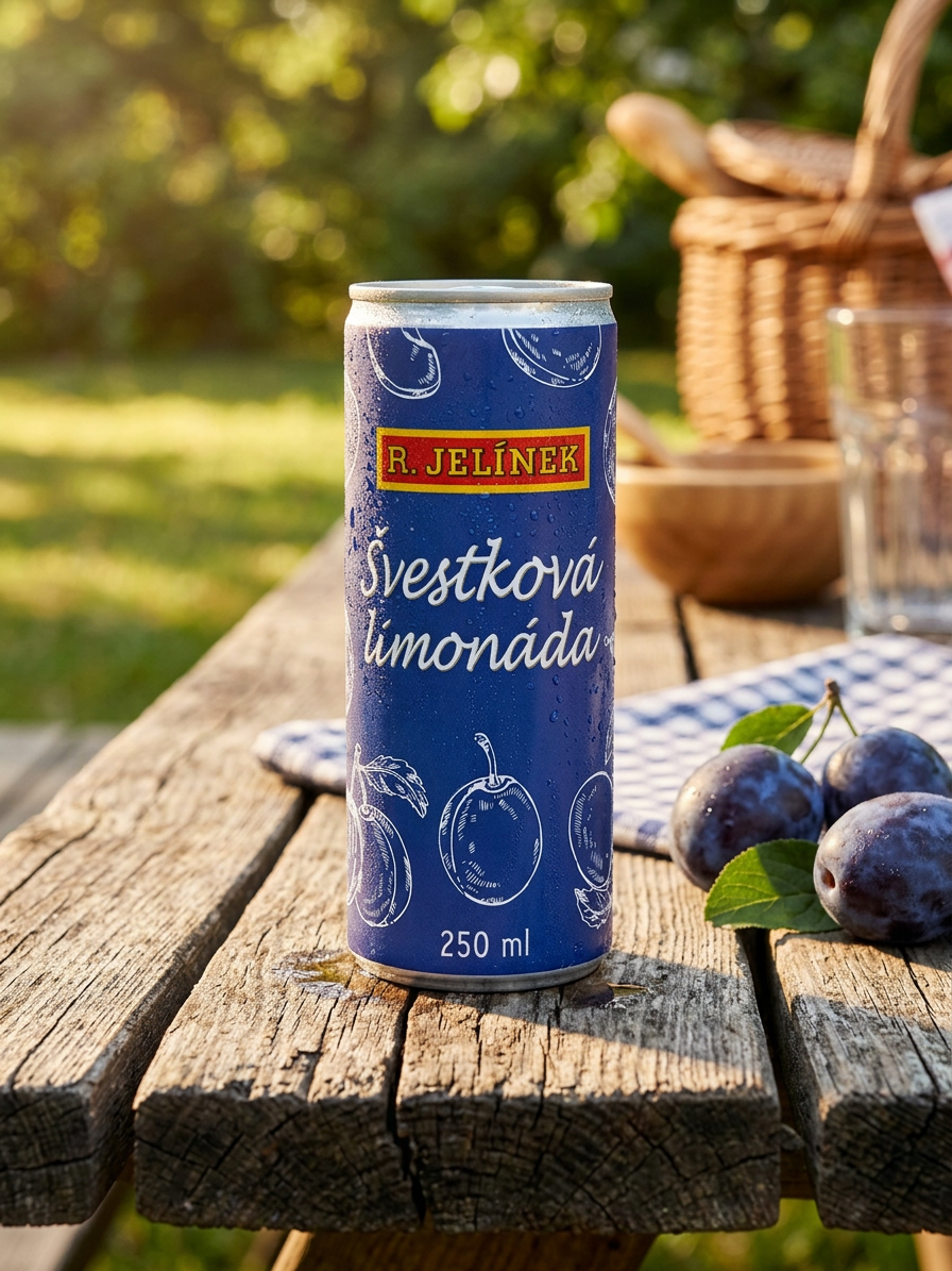 Švestková limonáda 250 ml