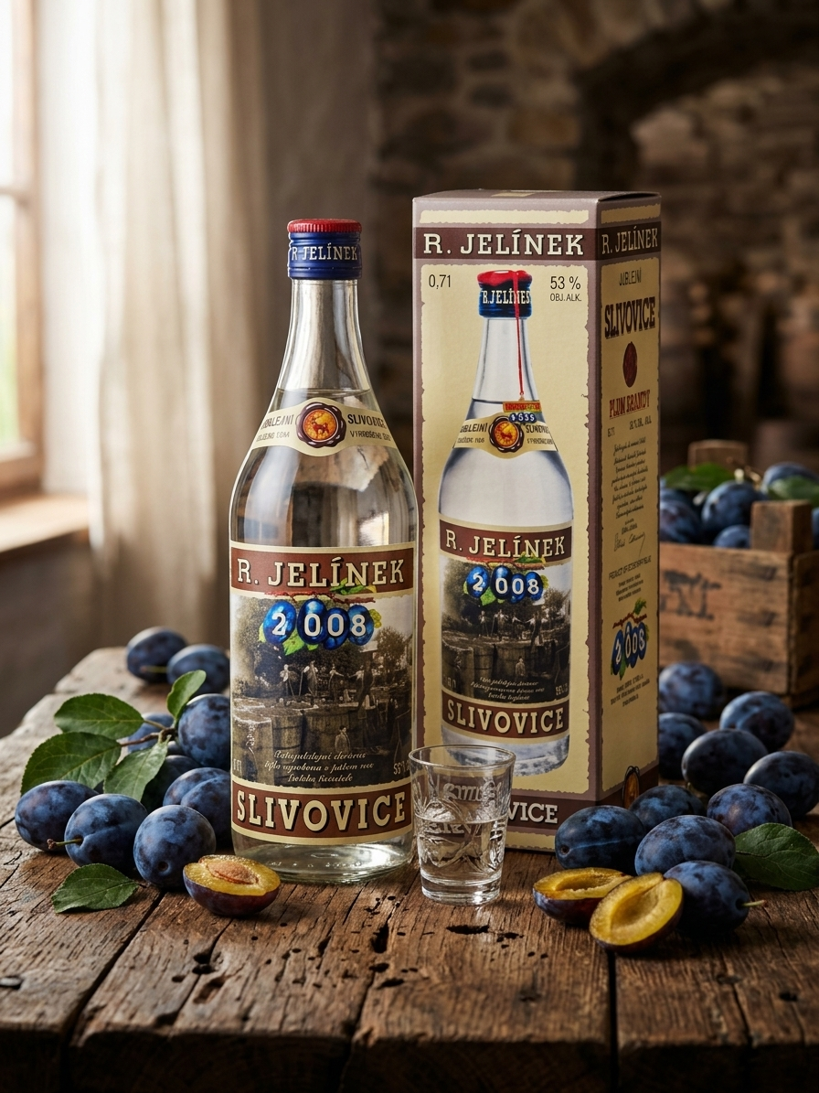 Jubilejní slivovice 2008 53% 0,7l