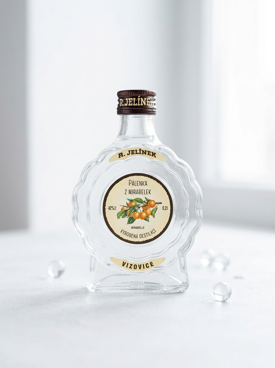 Pálenka z mirabelek 42% 0,2l