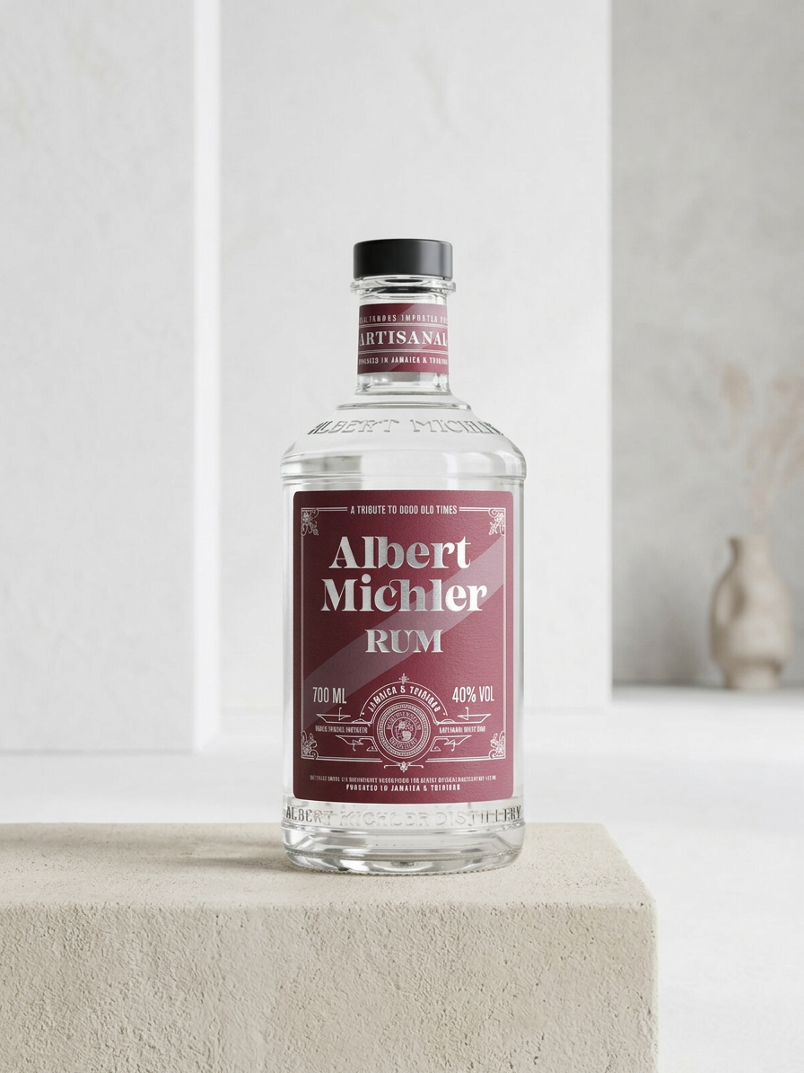 Albert Michler Rum White 40% 0,7l