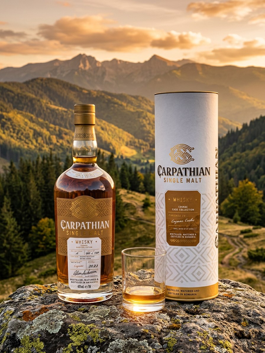 CARPATHIAN Single Malt Cognac Cask 40% 0,7l