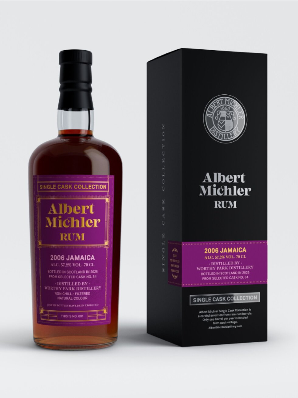 Albert Michler Single Cask Jamaica 2006 57,2% 0,7l