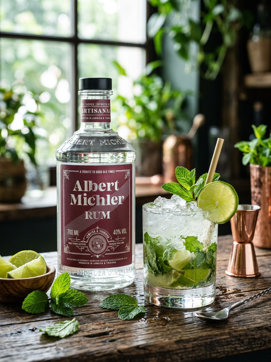 Albert Michler Rum White 40% 0,7l