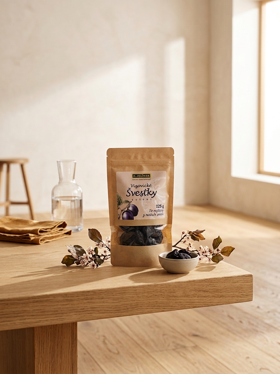 Vizovické švestky sušené 125g