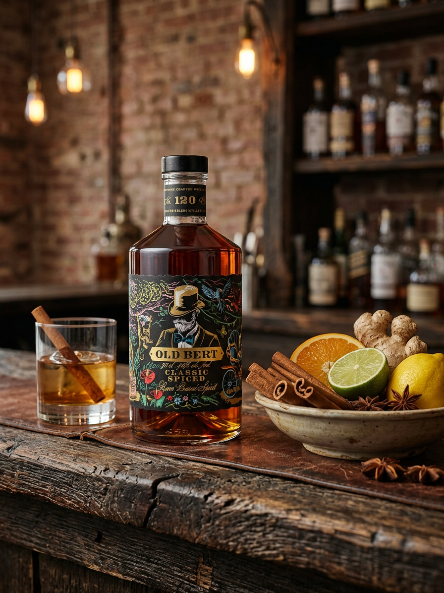 Old Bert Spiced 40% 0,7l
