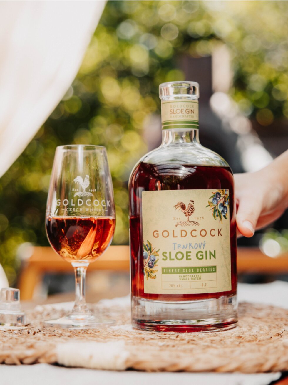 GOLDCOCK Trnkový gin 28% 0,7l