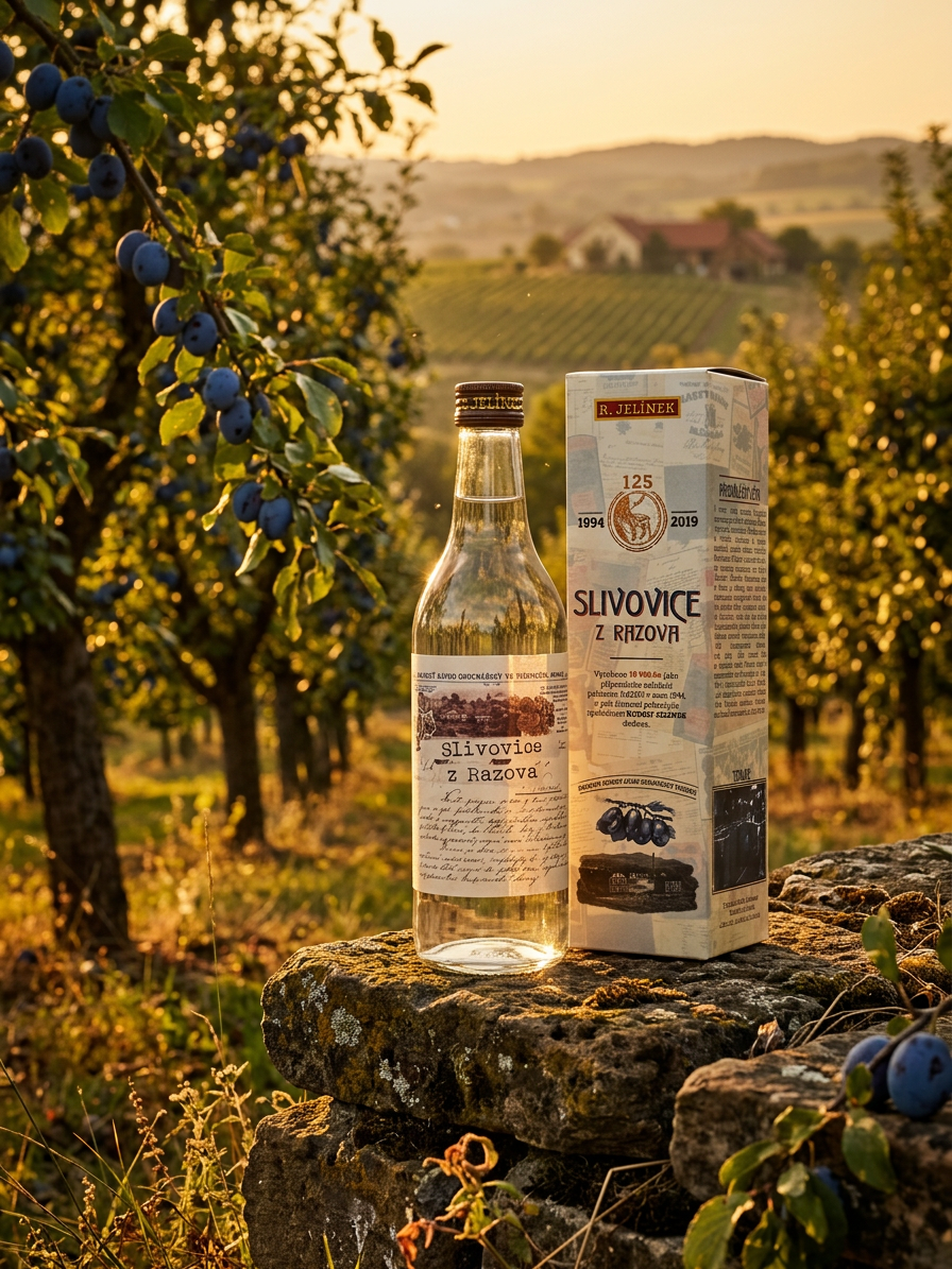Slivovice z Razova 50% 0,35l